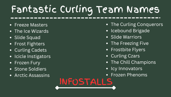 Fantastic Curling Team Names