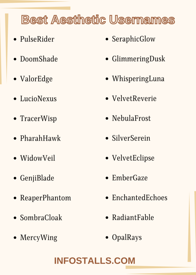600 Catchy And Best Aesthetic Usernames Infostalls 600-catchy-and-best-aesthetic-usernames-infostalls