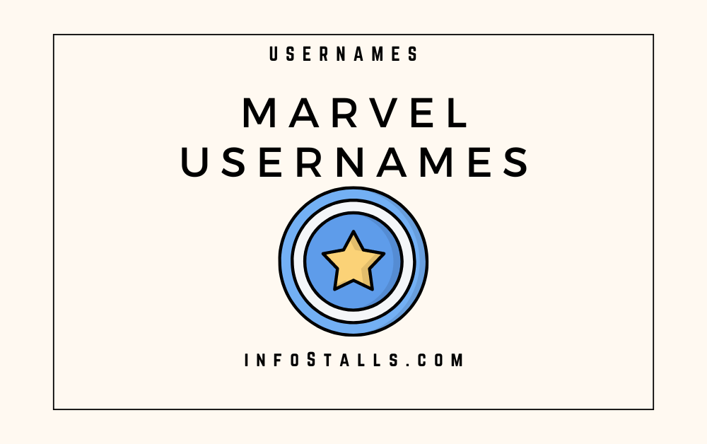 Marvel Usernames