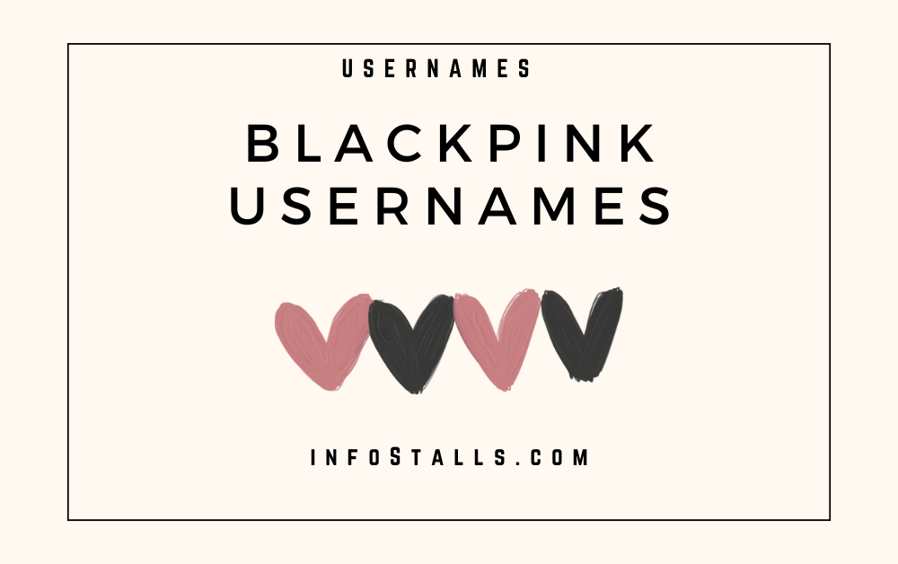 Blackpink Usernames