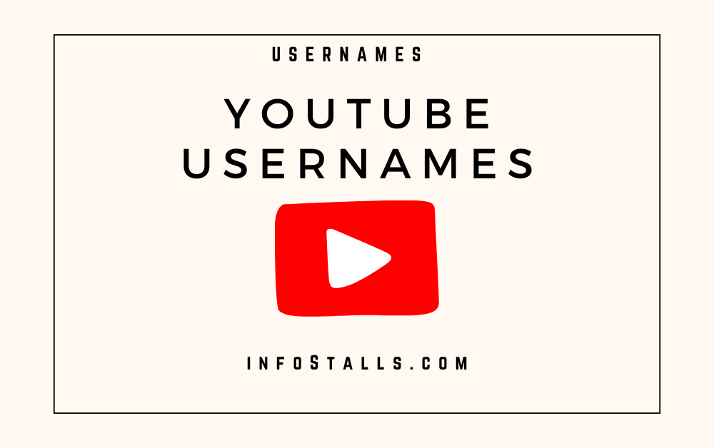 Youtube Usernames