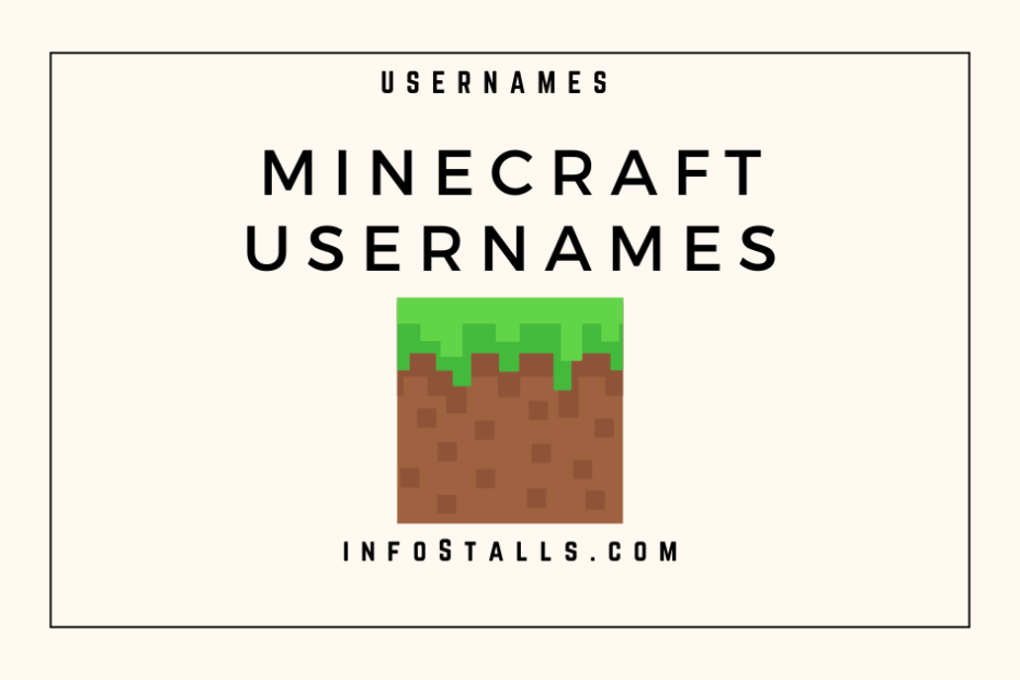 Minecraft Usernames