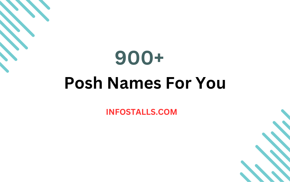 Posh Names