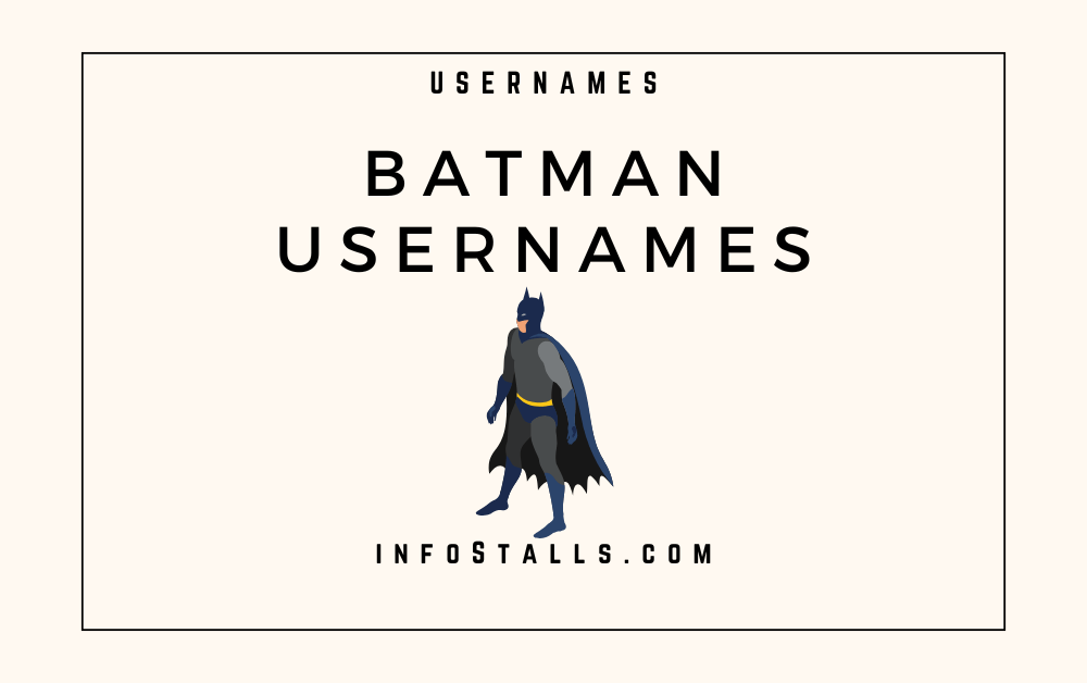 Batman Usernames