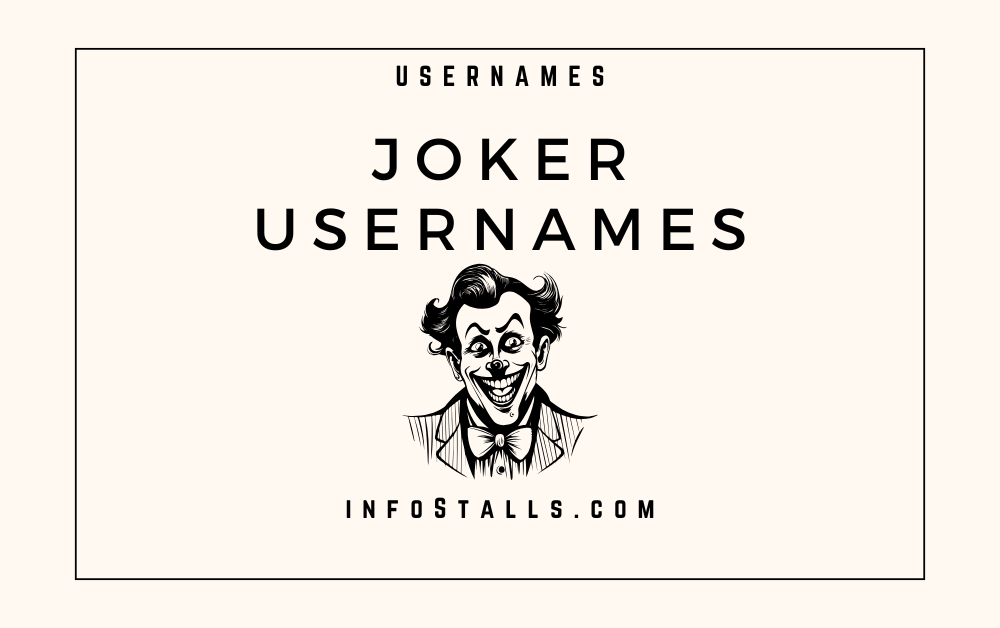 Joker Usernames