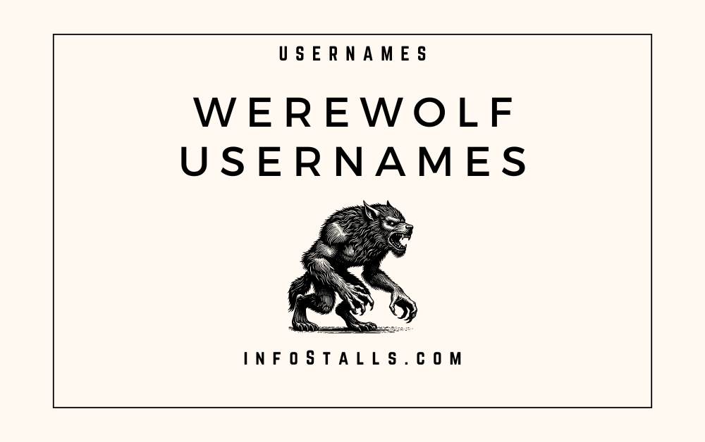 Werewolf Usernames