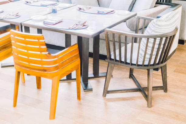 Restaurant Chairs as Art