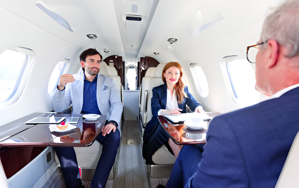 Private Jet Meals Are Curated