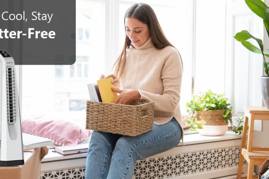 Fan That Keeps the Cool, Not the Clutter