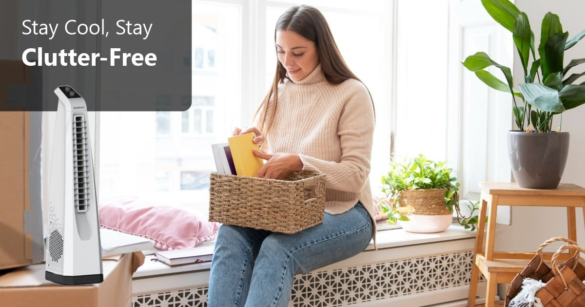 Fan That Keeps the Cool, Not the Clutter