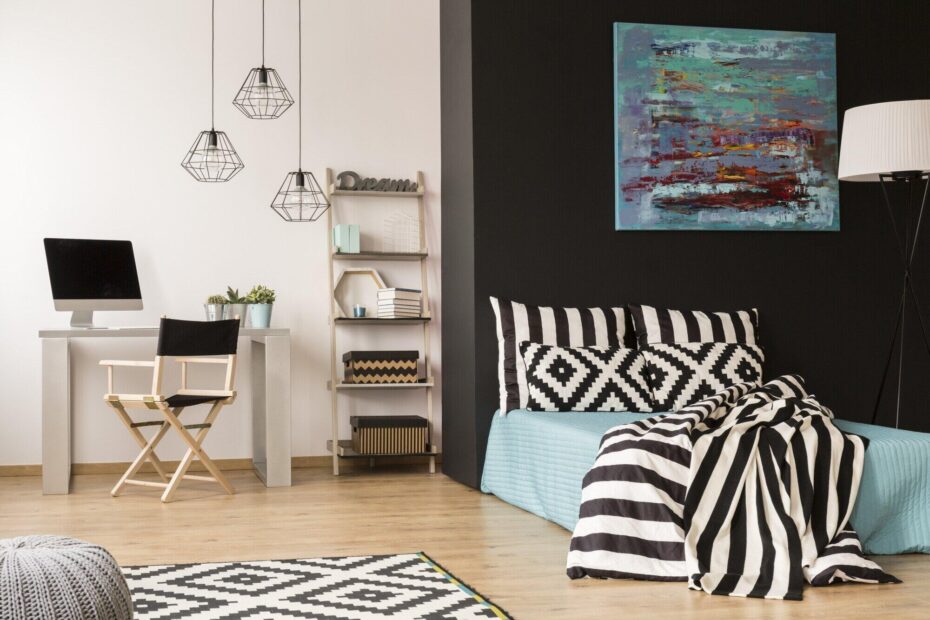 One-Bedroom Loft Apartment Spaces